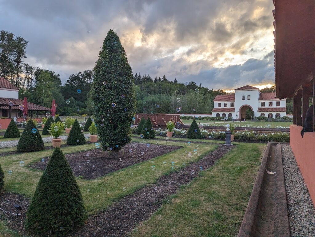 Hochzeit in der römischen Villa Borg in Perl