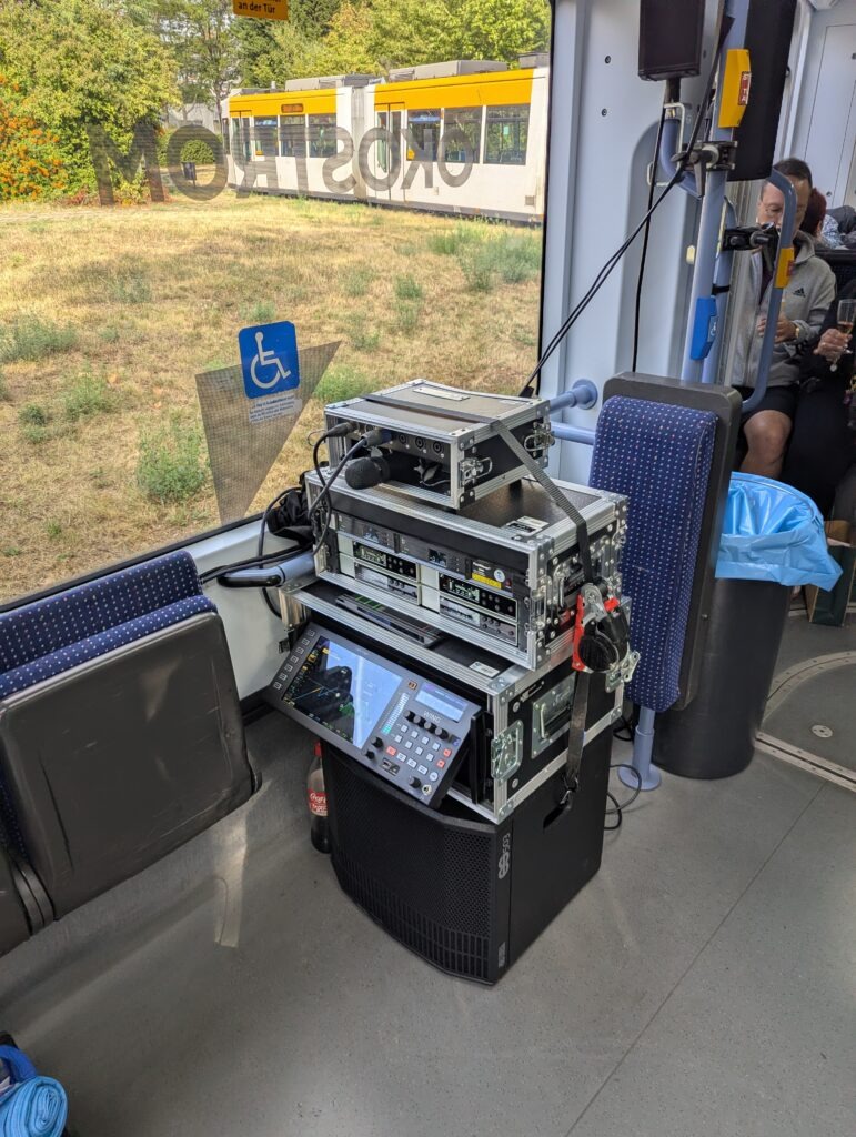 Beschallung in der Straßenbahn