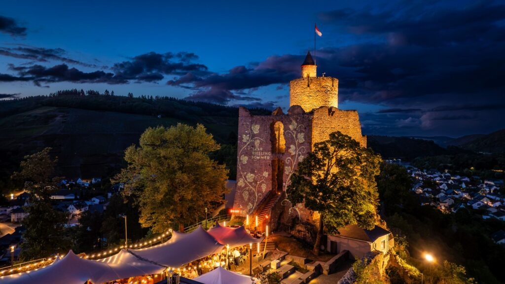 Saar Riesling Sommer - Projektion
